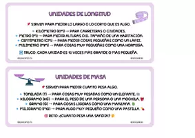 Vista previa - Tarjetas / Manipulativos - Llavero de unidades de medida - Material colaborativo - página 3