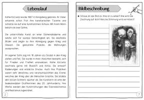 Vorschau - Arbeitsblätter - Künstler-Faltheft: Käthe Kollwitz - Seite 3