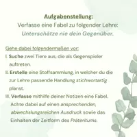 Vorschau - Stundenentwürfe - Kreatives Schreiben - Eigene Fabel verfassen (Deutsch, Klasse 5/6) - Seite 2