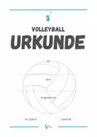 Vorschau - Arbeitsblätter - Volleyball⎮Urkunden für deinen Sportunterricht - Seite 2