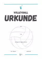 Vorschau - Arbeitsblätter - Volleyball⎮Urkunden für deinen Sportunterricht - Seite 3