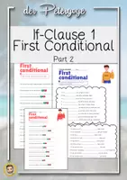 Vorschau - Stundenentwürfe - If Clauses / Conditional (If Sentences) Typ 1-3 *SPARPAKET* - Seite 1