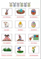Vorschau - selbst erstellte Cliparts/Grafiken - Symbole fürs Vokabelheft "Ostern" DaZ / DaF / Deutsch - Seite 3