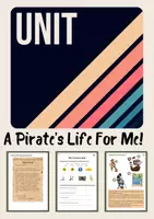 Aperçu - Préparation de séquence / Séquence complète - A Pirate's Life For Me - Séquence pour les 5è ! - Page de couverture