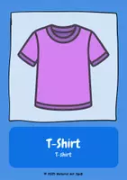 Vorschau - Bildkarten - Clothes | Flashcards - Seite 1