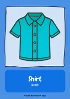 Vorschau - Bildkarten - Clothes | Flashcards - Seite 2
