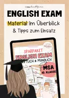 Vorschau - Arbeitsblätter - MSA Englisch | Materialpaket | Prüfungsvorbereitung schrifltich und mündlich - Seite 1