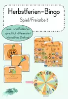 Vorschau - Spiele - Herbstferien-Bingo Spiel - Deckblatt