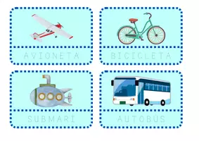 Vista previa - Juegos / Gamificación - TRANSPORTS. LECTOESCRIPTURA-VOCABULARI-TREBALL SISTEMÀTIC - página 2