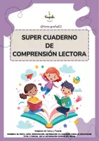Vista previa - Hojas de trabajo - Super cuaderno de comprensión lectora - página 1