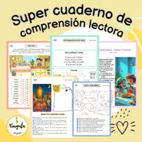 Vista previa - Hojas de trabajo - Super cuaderno de comprensión lectora - Portada