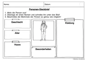 Vorschau - Unterrichtsreihen - Personenbeschreibung - Seite 3