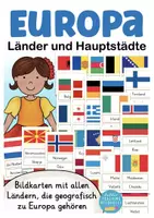 Vista previa - Decoración del aula - Deutsch / Alemán Länder in Europa Bildkarten - Portada