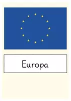 Vista previa - Decoración del aula - Deutsch / Alemán Länder in Europa Bildkarten - página 3