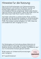 Vorschau - Spiele - Würfelrechnen Zehnereinmaleins - Kopfrechenspiel - Seite 1