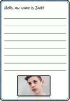 Vorschau - Arbeitsblätter - Walk and Write: Hello, my name is... (Laufdiktat in Englisch) - Seite 3