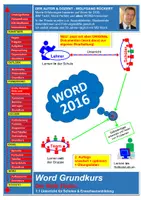 Vorschau - Unterrichtsreihen - Microsoft Word 2016 Grundkurs - optimiert + erweitert - Deckblatt