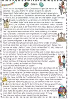 Vorschau - Arbeitsblätter - Ostern Leseweg, Ostergeschichte, Bräuche, Leseförderung, Sachtext - Seite 2