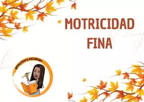 Vista previa - Hojas de trabajo - MOTRICIDAD FINA @maestrapilarcordoba - Portada