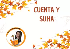 Vista previa - Refuerzo / NEE / Materiales de apoyo - CUENTA Y SUMA @maestrapilarcordoba - Portada