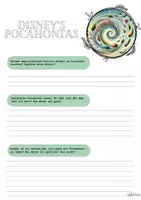 Vorschau - Arbeitsblätter - philosophieren mit Filmen Pocahontas - Seite 1