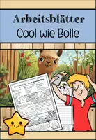 Vorschau - Arbeitsblätter - "Cool wie Bolle" – Unterrichtsmaterial für Klasse 4/5 (inkl. Lösungen) - Welttag des Buches 2025 - Deckblatt