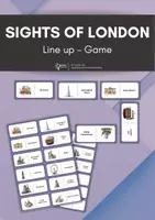 Vorschau - Arbeitsblätter - Sights of London: Line up Game - Deckblatt