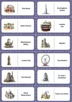 Vorschau - Arbeitsblätter - Sights of London: Line up Game - Seite 2
