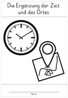 Vorschau - Arbeitsblätter - Die Satzglieder: Orts- und Zeitergänzung (Arbeitsheft) - Seite 1