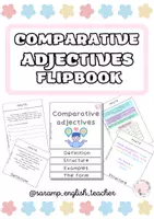 Vista previa - Interactivos - COMPARATIVE ADJECTIVES FLIPBOOK - Portada