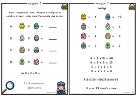 Aperçu - Jeux - ESCAPE GAME autour du thème du printemps et des chocolats 🌸🍫 - Page 2