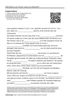 Vorschau - Poster - Lernposter + Arbeitsblätter zum Thema "Jesus von Nazareth" + Lösung & MP3 + Mindmap + Infografik - Seite 1