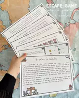 Aperçu - Jeux - ESCAPE GAME autour du thème du printemps et des chocolats 🌸🍫 - Page de couverture