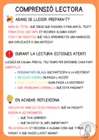 Vista previa - Tarjetas / Manipulativos - COMPRENSIÓ LECTORA - página 1