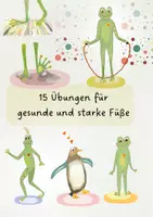 Vorschau - Unterrichtsreihen - 15 tolle Übungen für gesunde Füße mit Postern - Deckblatt