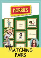 Προεπισκόπηση - Φύλλα εργασίας - Hobbies Matching Pairs Game (English) / Χόμπι Αντιστοίχιση ζεύγη παιχνίδι - Εξώφυλλο