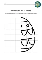 Vorschau - Arbeitsblätter - Mathematik: Symmetrischer Frühling - Seite 2