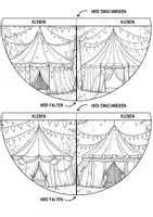 Vorschau - Zirkuszelt Lesezeichen Leseecke Zirkus ausmalen Kunst basteln Ausmalbilder - Seite 2