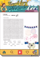 Vorschau - Arbeitsblätter - Vocabulary work Australia - Grade 9 - Seite 3