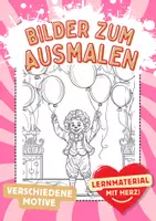 Vorschau - Arbeitsblätter - Lustiger Clown - Deckblatt