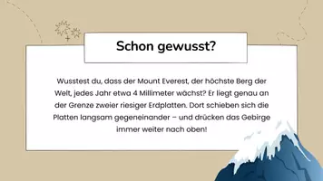 Vorschau - Stundenentwürfe - PPT & Stundenentwurf Gebirge inkl Lösungen - Teil 6 - Dynamik der Erde - Geografie - Seite 1