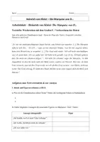 Vorschau - Arbeitsblätter - Arbeitsmaterial zu Kleists „Die Marquise von O…“ – Szene: Wiedersehen mit dem Grafen F. (inkl. Lösungen) - Seite 1