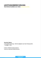 Vorschau - Arbeitsblätter - Technik - Die elektrische Leistung - Rechenaufgaben auf zwei Niveaustufen - Seite 1