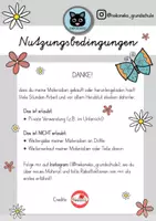 Vorschau - Arbeitsblätter - Briefpapier "Frühling" - Lineatur - 4 Versionen - Seite 1