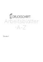Vorschau - Arbeitsblätter - Druckschrift - Schönschreibheft - Seite 1