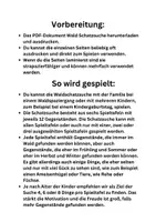 Vorschau - Spiele - Wald / Natur Schatzsuche, Suchspiel ab 4 Jahren - Seite 2