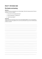 Vorschau - Arbeitsblätter - NL schrijven: Verschiedene Schreibaufgaben (Eigenständiges Arbeiten) - Deckblatt