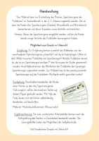Vorschau - Mal- und Bastelvorlagen - Speicherorgane der Frühblüher - Arbeitsblätter & Bildkarten (2./3. Klasse) - Seite 1