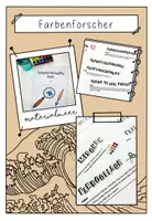 Vorschau - Arbeitsblätter - Farbforscher-Heft - Deckblatt