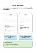 Vorschau - Poster - Unterschied zwischen „obwohl“ und „trotzdem“ einfach erklärt! - Deckblatt